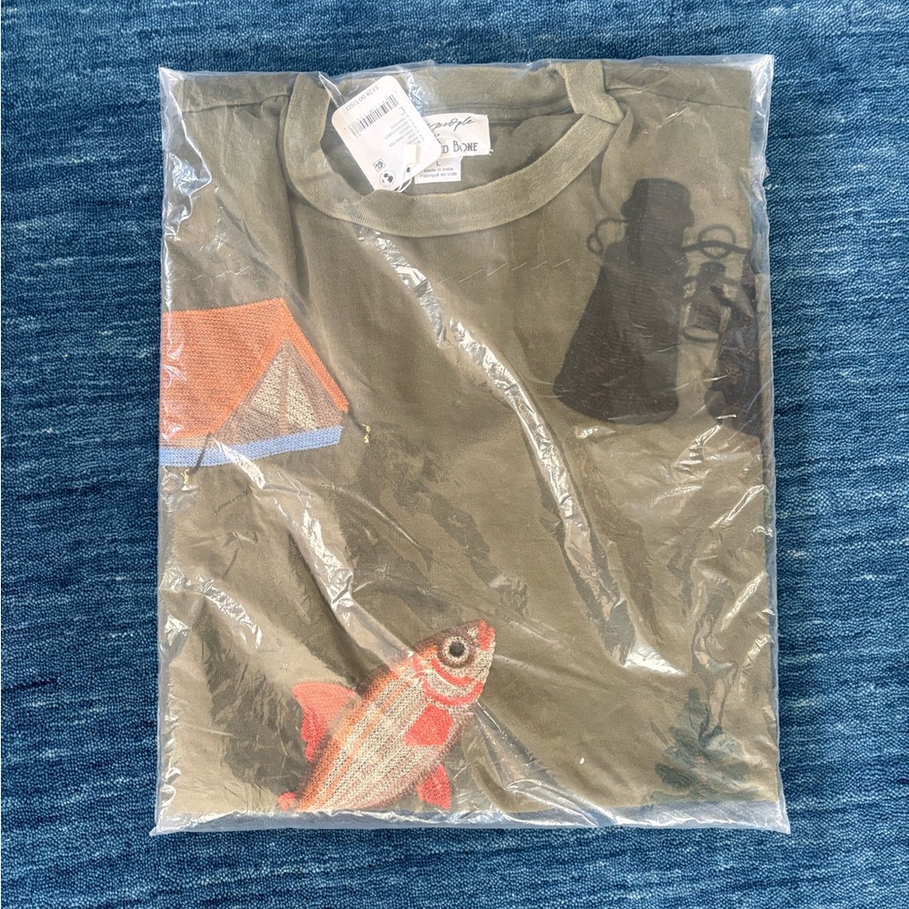 Free People Denim and Bone Camping Tee - Picture 10 of 11